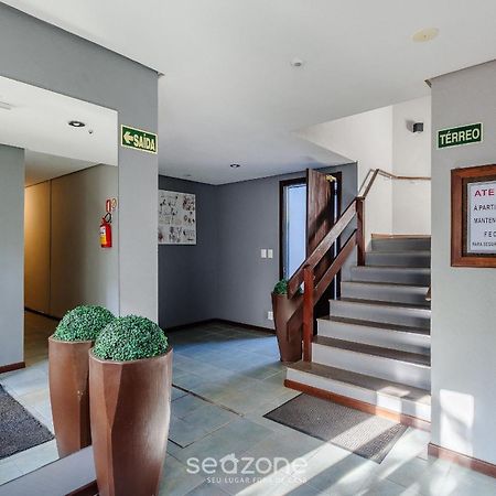 Apto Espacoso C/ Lareira Interna Em Gramado Avp105 외부 사진